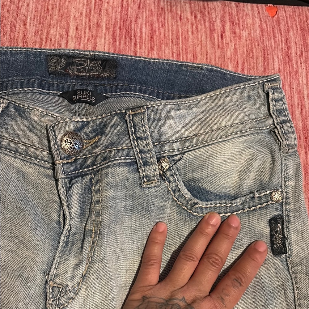 Silver Jeans Women's Light Blue Jeans